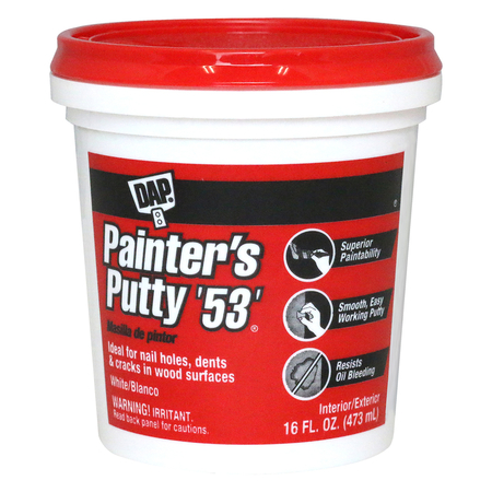 Dap Painters Putty Tub White 12242